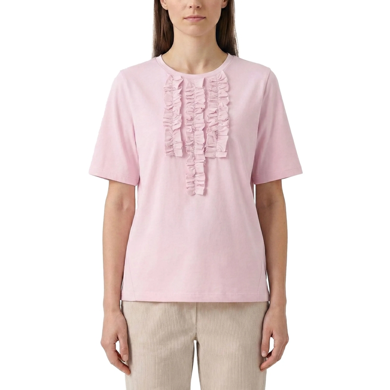 Lis Lareida T-shirt T-Shirt Marylou mit Rüschen blau(Image 6)