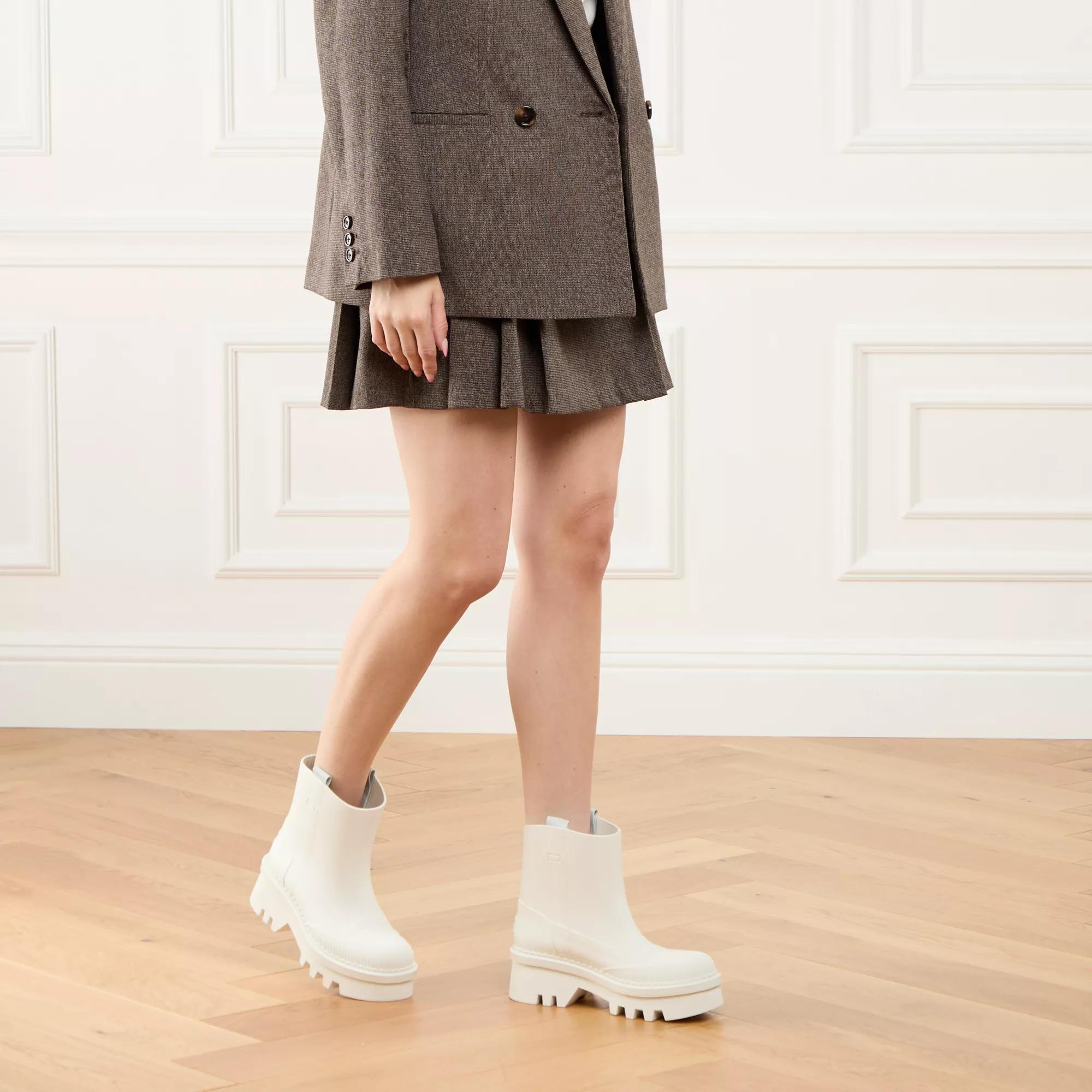 Raina Rain Boot White Regenstiefel