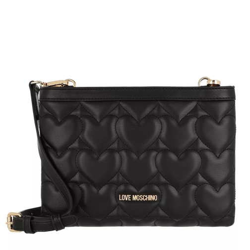 Love Moschino Borsa Quilted Pu   Nero Crossbody Bag