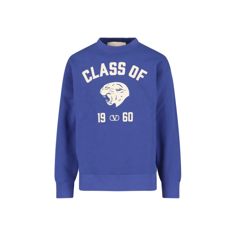 Valentino Garavani  "Class Of 1960" Sweatshirt Blue Blue