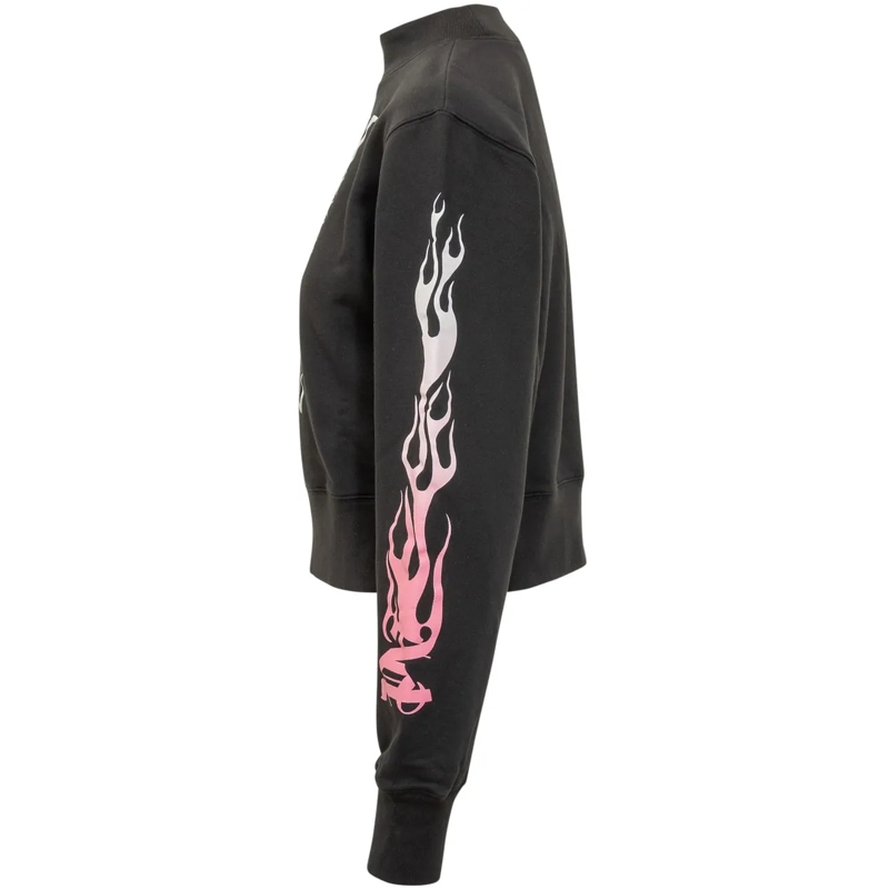 Palm Angels  Felpa Palm Angels schwarz(Image 3)