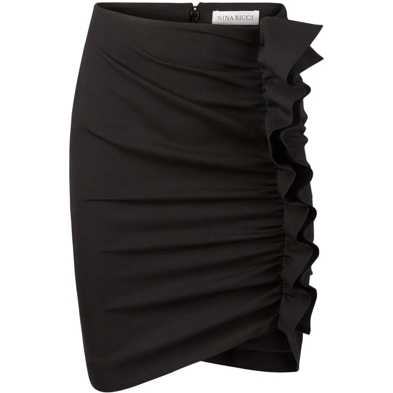 Nina Ricci Midirock Skirts Black schwarz