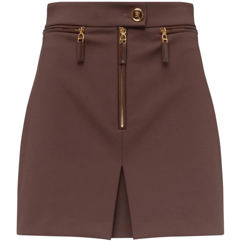 Elisabetta Franchi Jupe midi Skirts Coffee braun