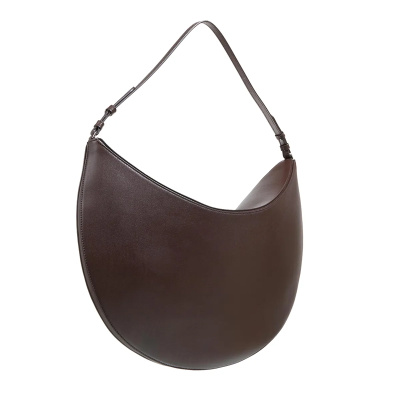 Jacquemus Hobo Bag Le Calisso Rond Midnight Brown(Image 4)