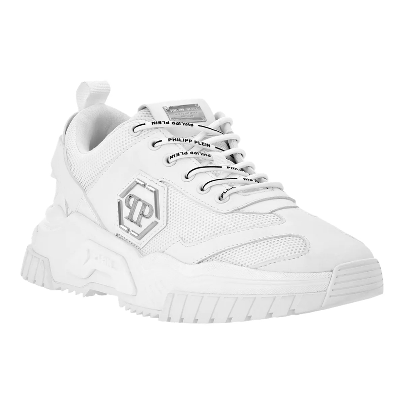 Philipp Plein Low-Top-Sneaker Sneaker Predator weiss