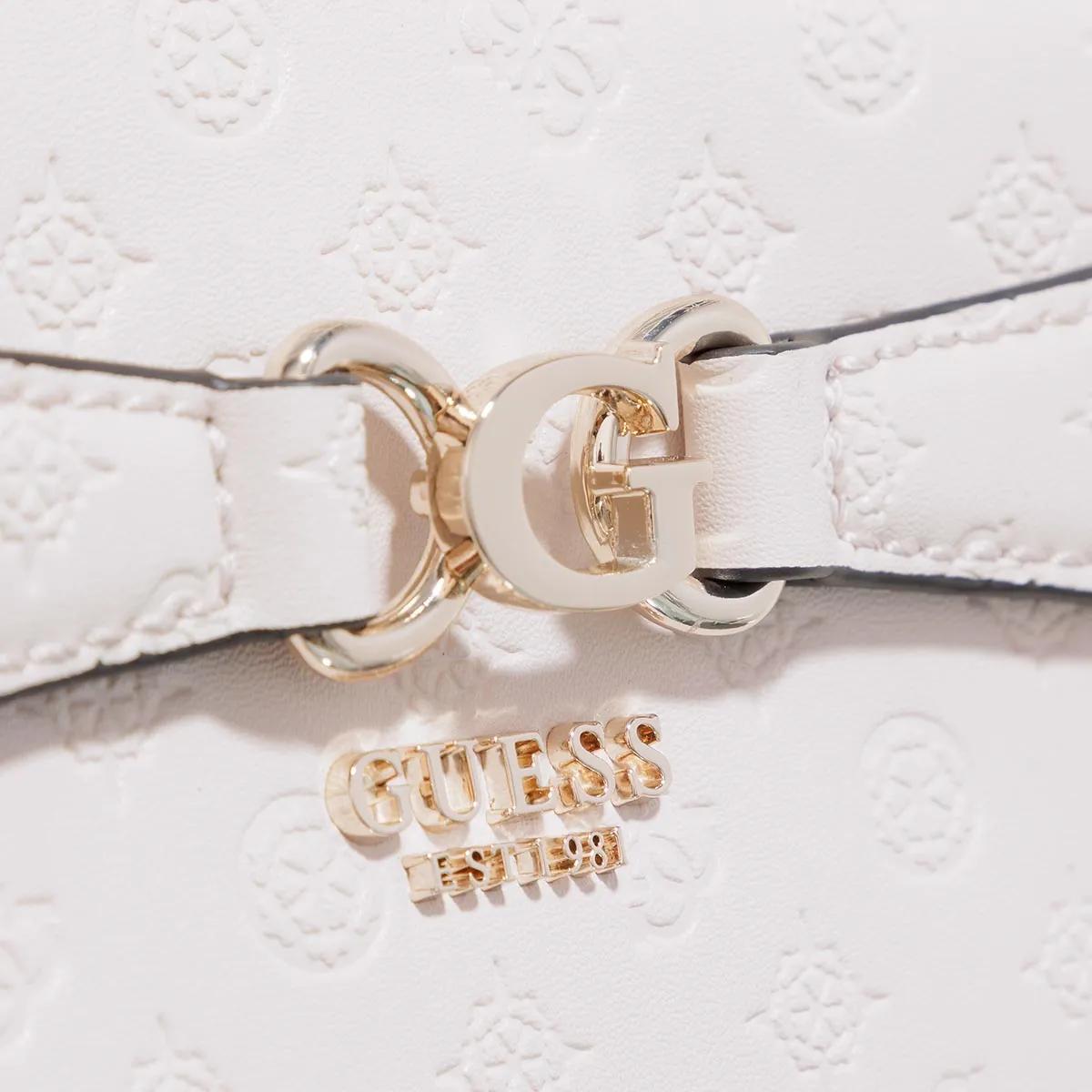 Guess Satchels Arlena Logo Girlfriend Satchel in beige
