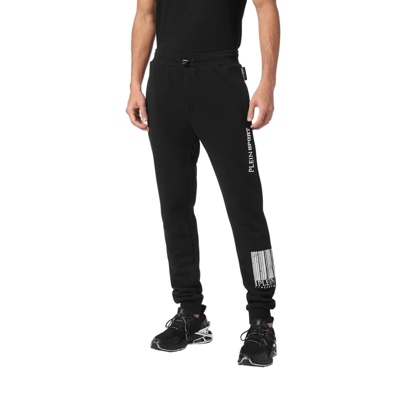 Plein Sport Jogginghose Jogginghose Barcode schwarz(Image 3)