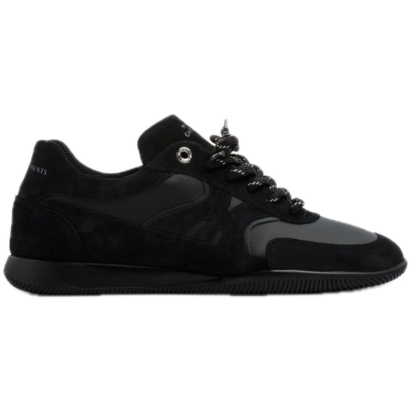 Mason Garments Low-Top-Sneaker Maranello Suede Black schwarz
