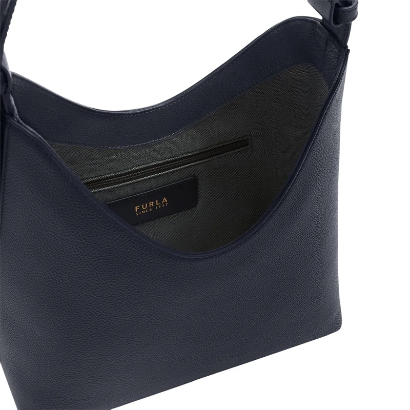 Furla Hobo Bag Furla Goccia S Hobo Ink Blue(Image 5)
