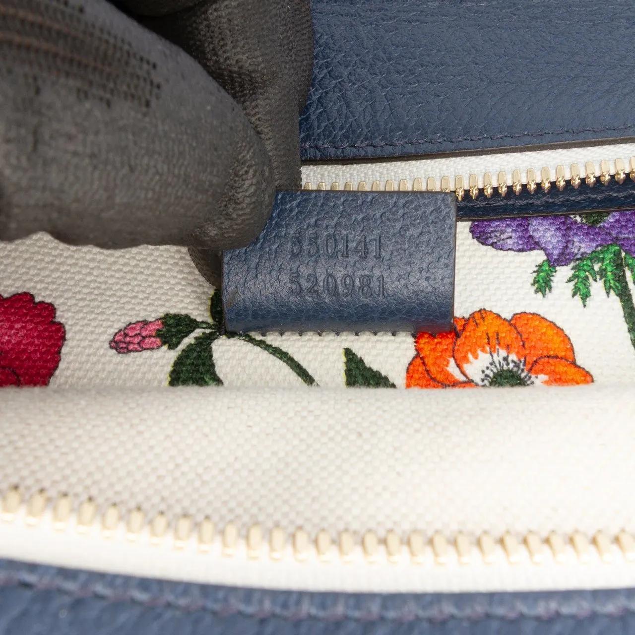 Thumbnail - Gucci Hobo Bags - Medium Canvas Flora Satchel - Gr. unisize - in Weiß - für Damen