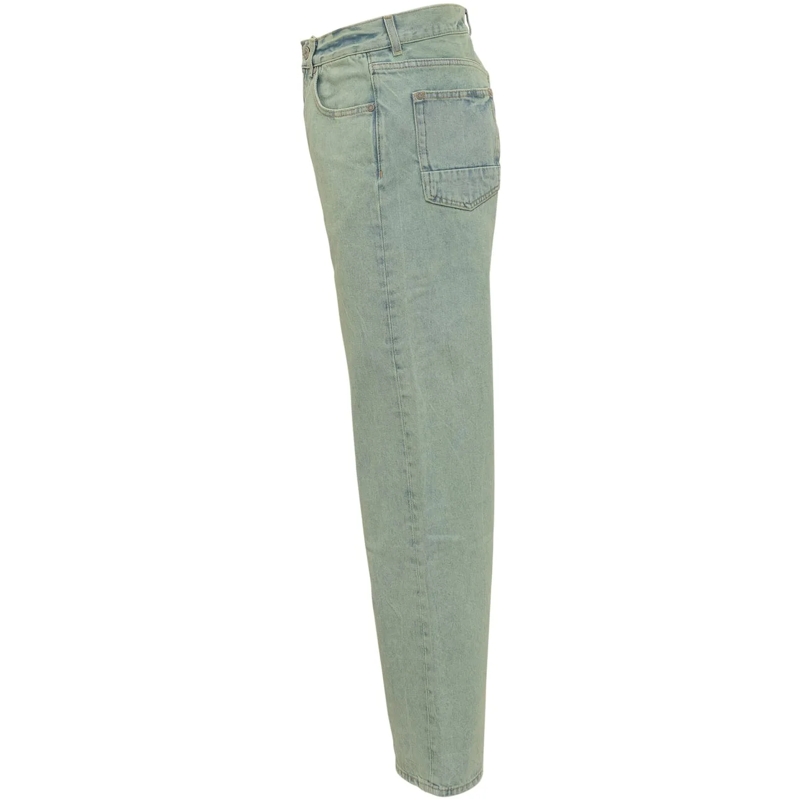 Palm Angels Jeans Boyfriend Jeans OverDye grün(Image 3)