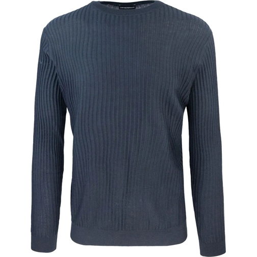 Emporio Armani  Emporio Armani Sweaters Blue blau