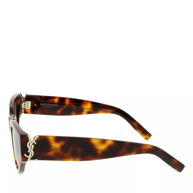 Saint Laurent Sonnenbrille SL M94-003 53 Sunglass Woman Acetate Havana-Havana-Green(Image 3)