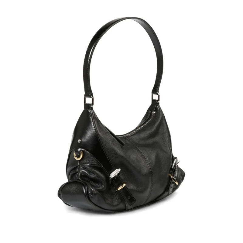 Givenchy Sac à bandoulière Shoulder Bag With Dual Buckle Detailing Black
