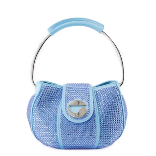 Coperni Crystal Ring Pouch - Crystal - Blue Blue Pochette-väska