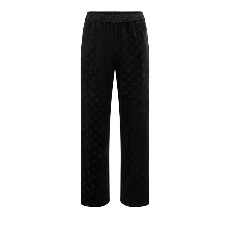 Karl Lagerfeld Jogginghose Lounge-Jogginghose mit Monogram schwarz