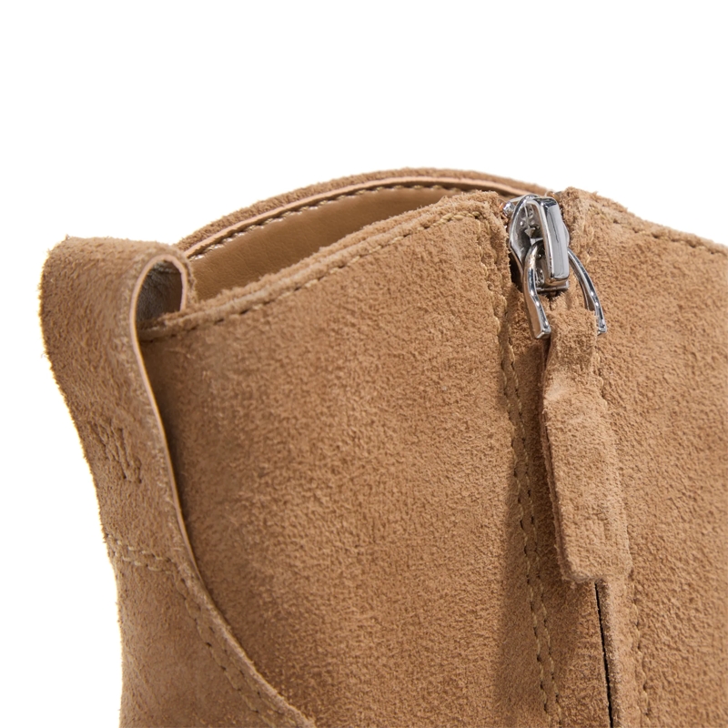 Lauren Ralph Lauren Stiefeletten Harpher-Boots-Bootie Camel(Image 5)