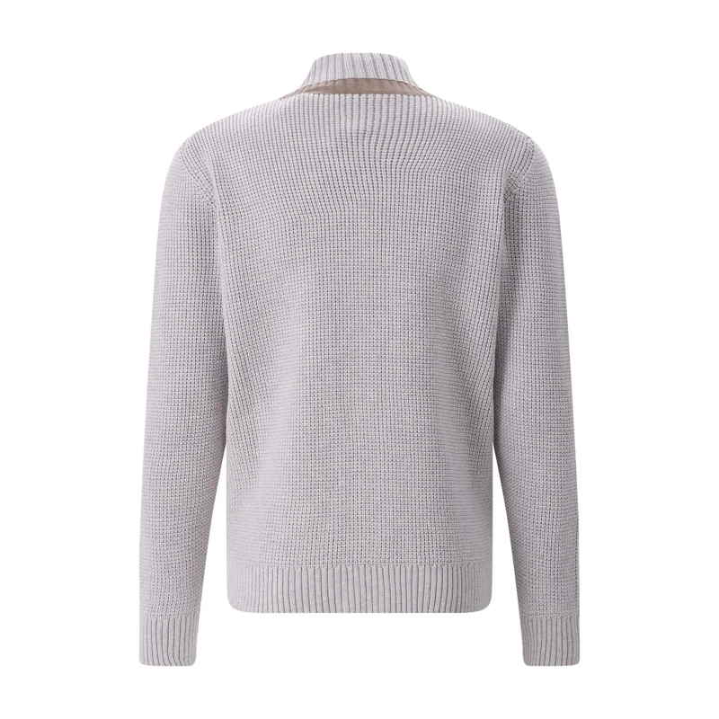 Maurizio Baldassari veste Strickjacke aus Schurwolle grau(Image 3)