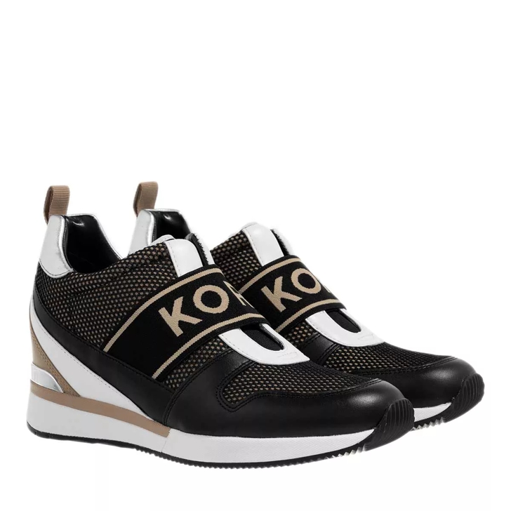 Michael kors white leather slip on sneakers deals