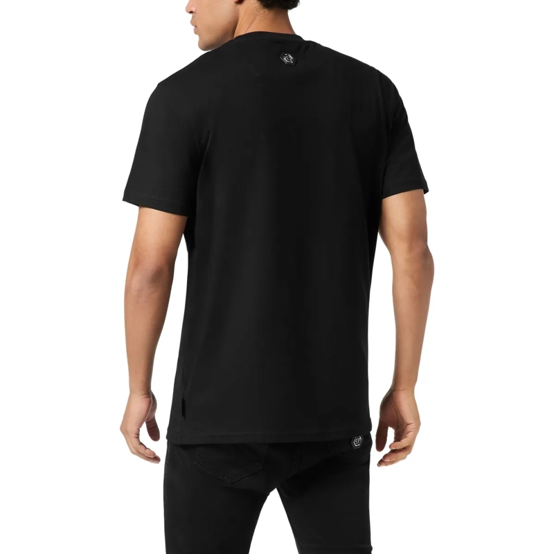 Philipp Plein T-Shirt T-Shirt Round Neck Ss Gothic Plein Embellished schwarz(Image 2)