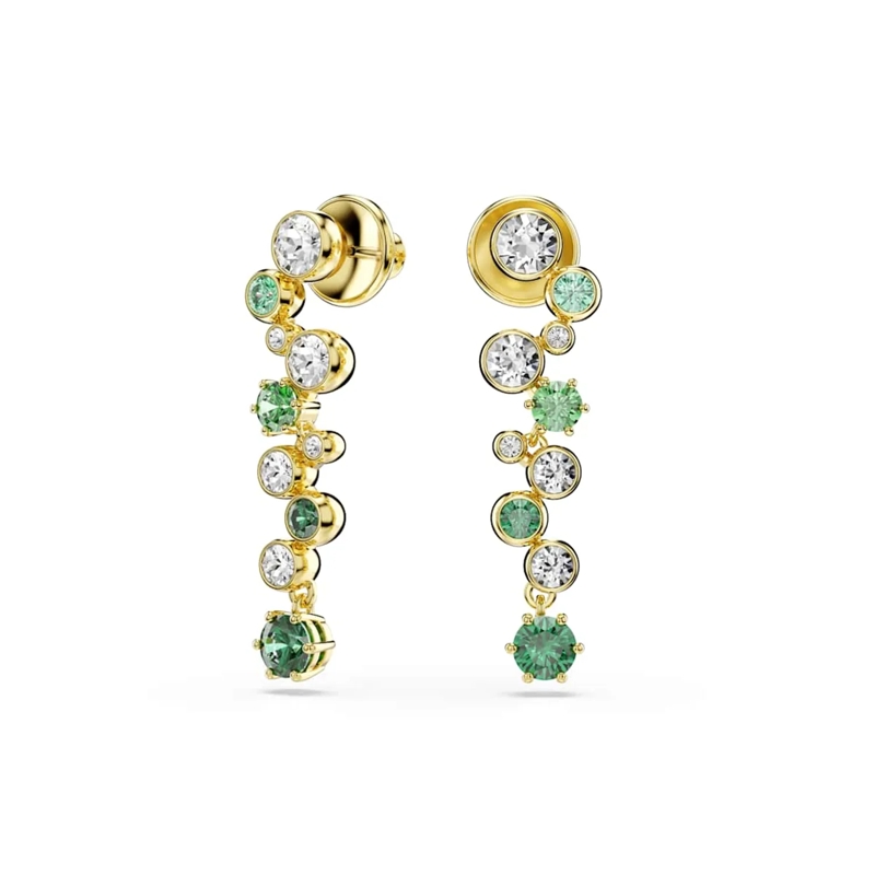 Swarovski Boucles d'oreilles pendantes Constella Drop-Ohrhänger Grün