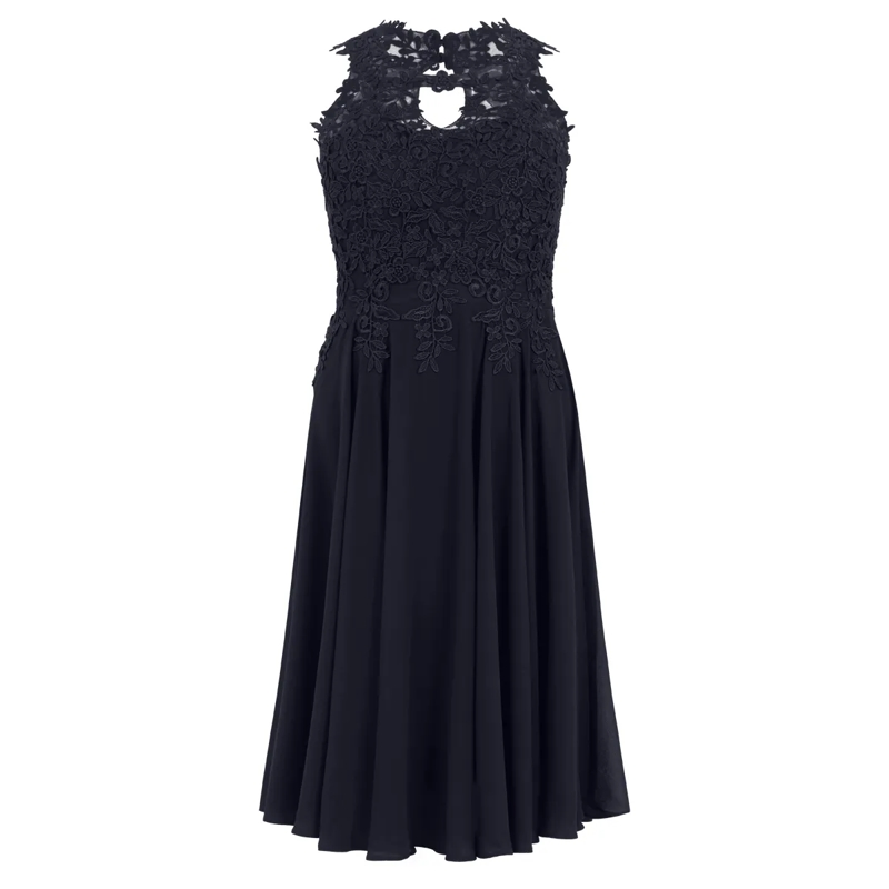 Apart Abendkleid Cocktailkleid dunkel-blau