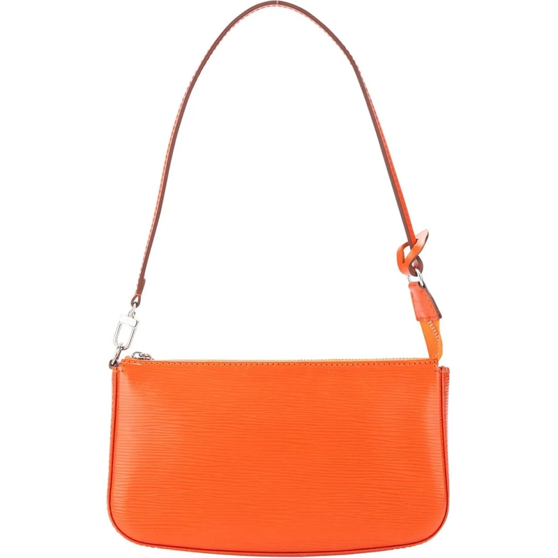 Louis Vuitton Schultertasche Louis Vuitton Orange Epi Leather Pochette Accessoi orange