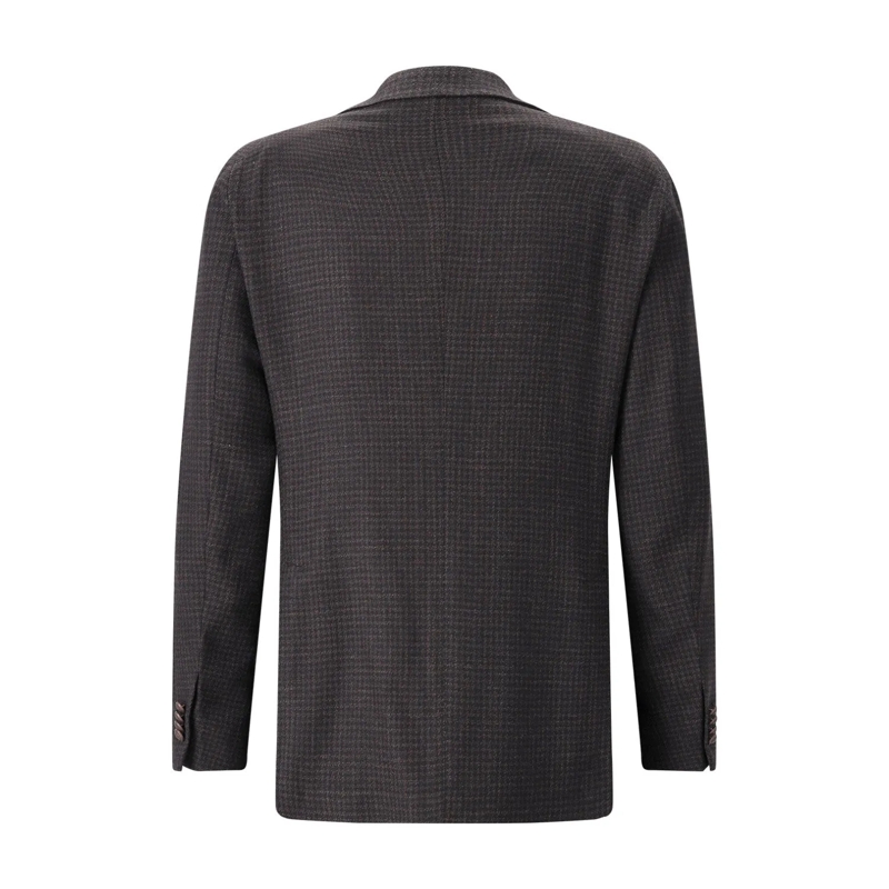 Tagliatore Veste de costume Sakko aus Woll-Seiden-Mix beige(Image 2)