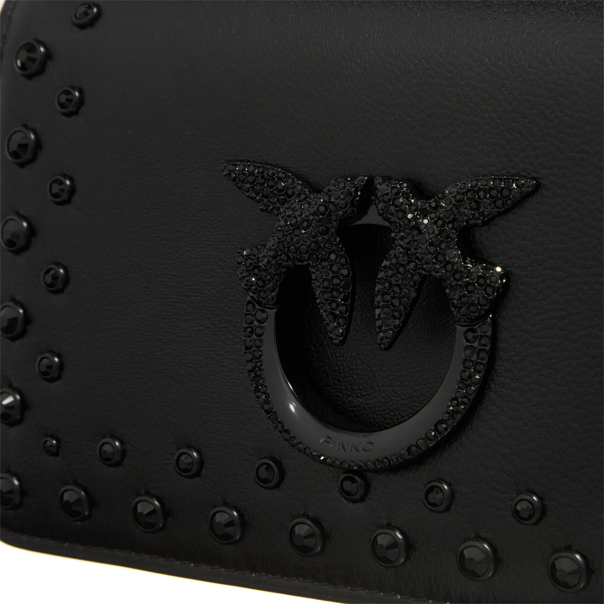 pinko Crossbody bags Love Click Mini in zwart