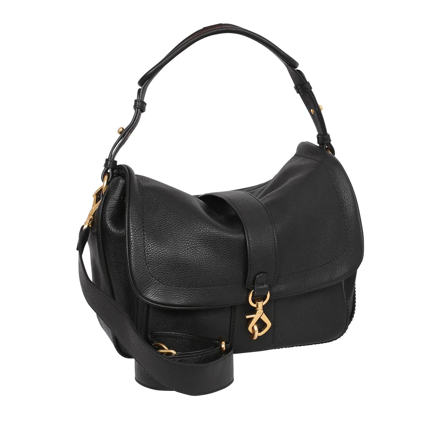 Thumbnail - Abro Hobo Bags - Schultertasche STAR SADDLE - Gr. unisize - in Schwarz - für Damen