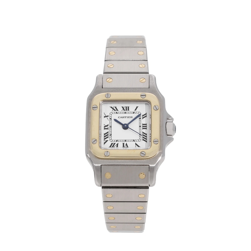 Cartier Automatisch Horloge Santos Weiß(Image 2)