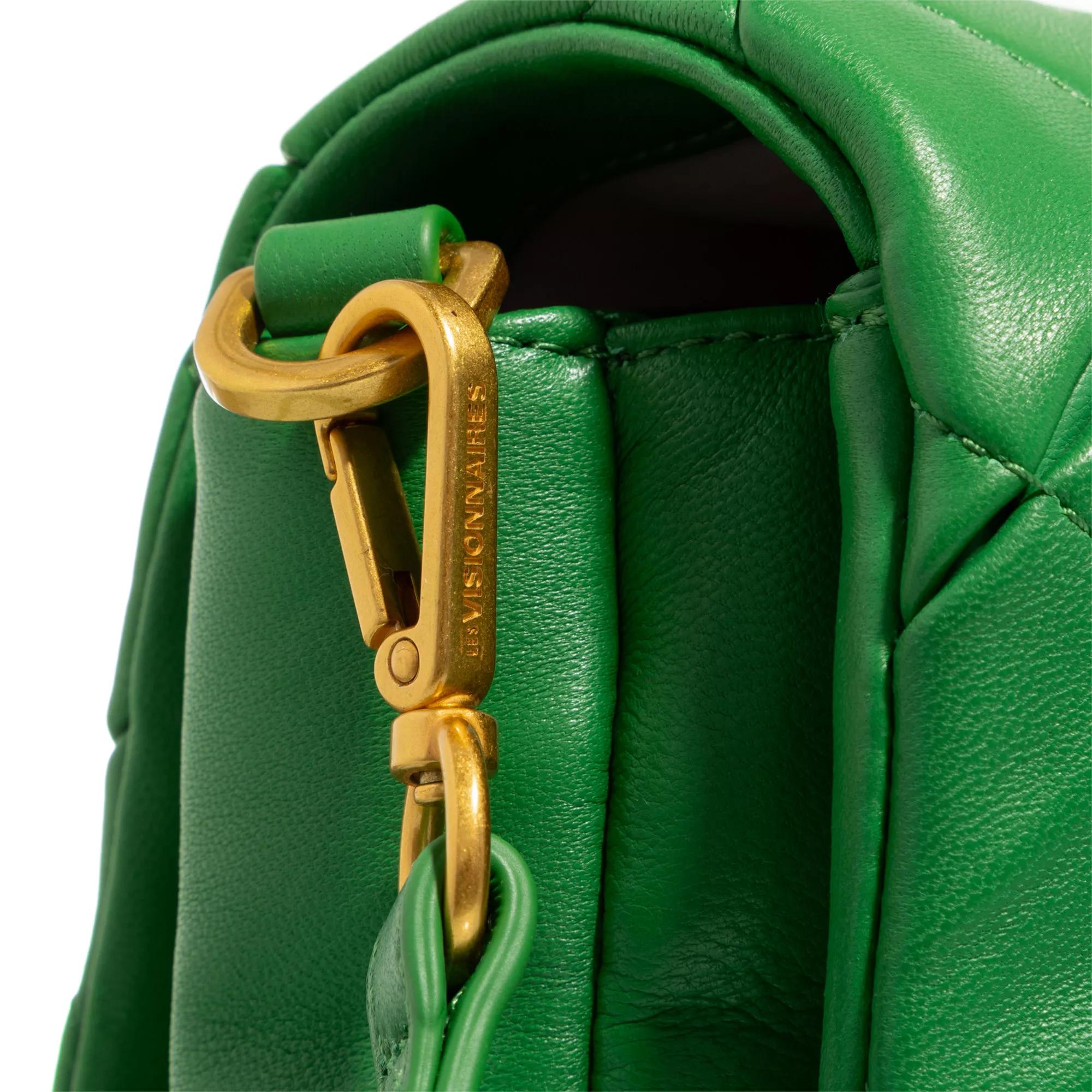 LES VISIONNAIRES Crossbody bags Mila Weave in groen