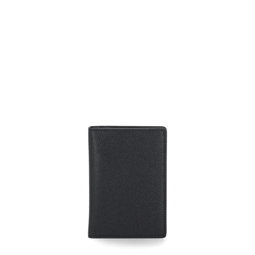 Maison Margiela Geldbörse Black Four Stitches Card Holder Black