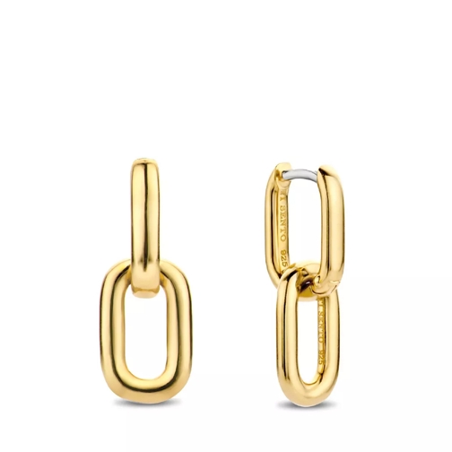 Ti Sento Milano Earrings 7831SY Silver / Yellow Gold Plated Ohrhänger