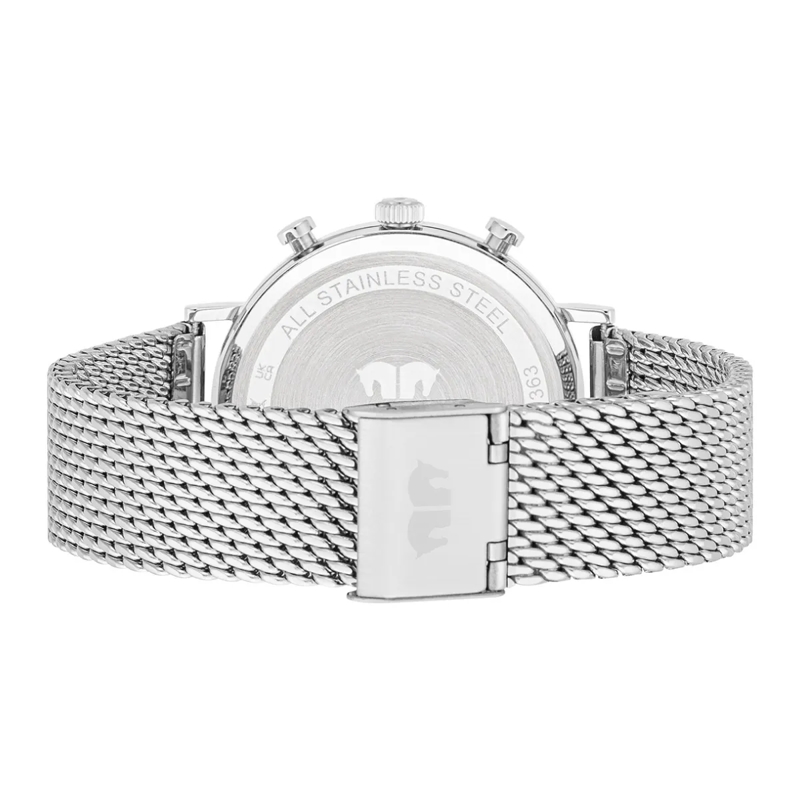 Rhodenwald & Söhne Automatikuhr Herren Armbanduhr Arakon Edelstahl silber(Image 5)