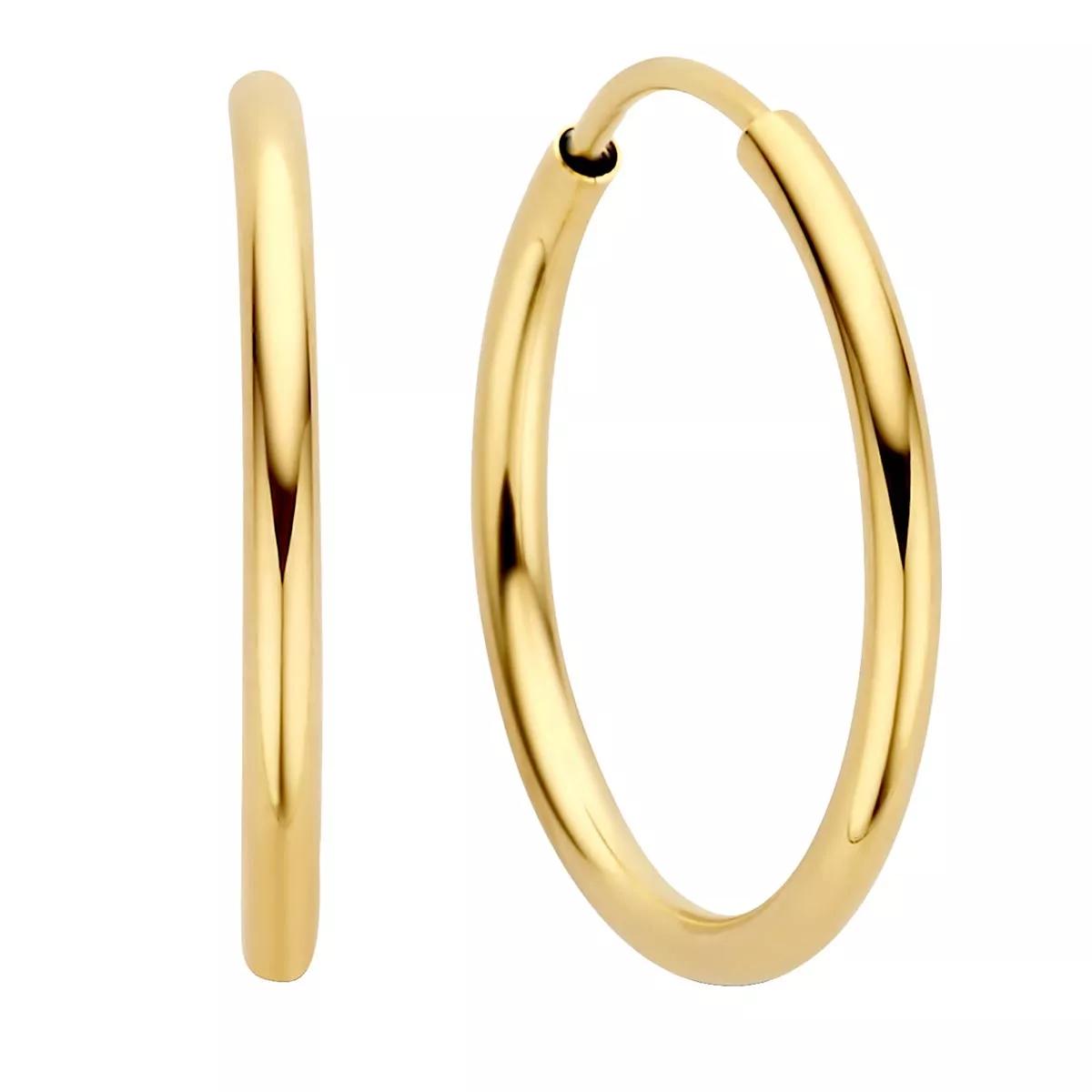 Isabel Bernard Ohrringe - Le Marais Cerise 14 karat hoop earrings - Gr. unisize - in Gold - für Damen