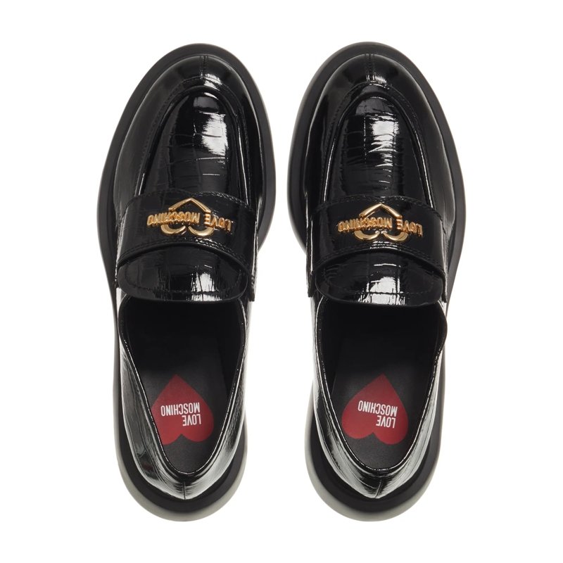 Love Moschino Loafer Scarpa Donna Nero(Image 4)
