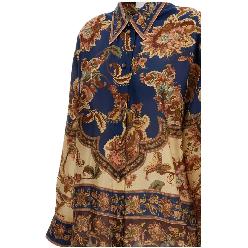 Zimmermann Chemisier Shirts Blue blau(Image 3)