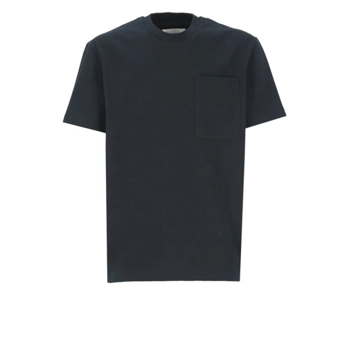 Jil Sander T-Shirts Blue Cotton T-Shirt Blue