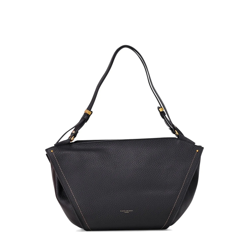 Gianni Chiarini Sac à bandoulière Tasche Bloom aus Leder schwarz(Image 6)