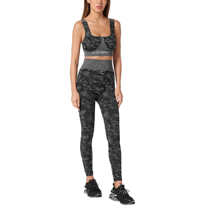 Plein Sport Leggings Leggings Camouflage schwarz(Image 3)