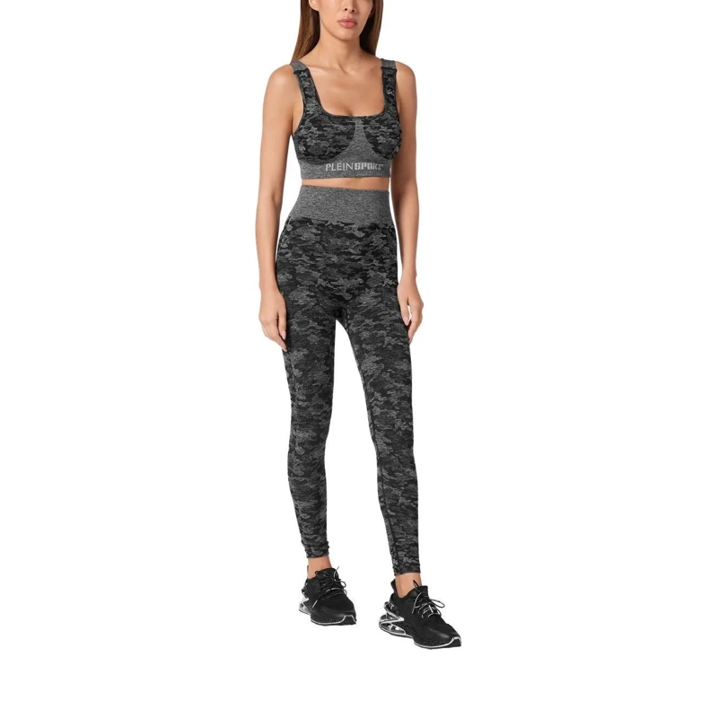 Plein Sport Leggings Leggings Camouflage schwarz(Image 3)