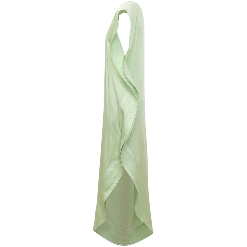 Stella McCartney Maxikleid Abito Monospalla Drappeggiato grün(Image 3)