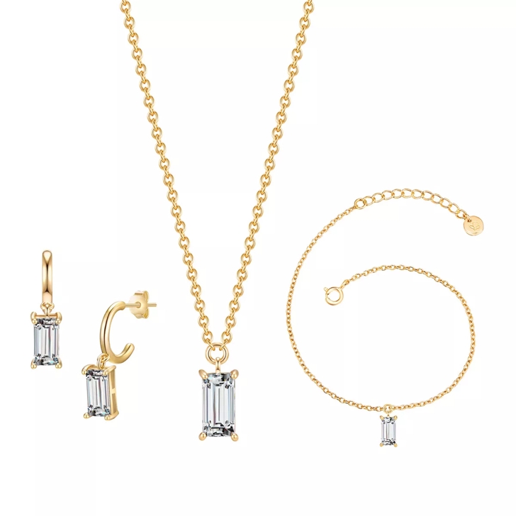 Hoop earrings and necklace set cheap