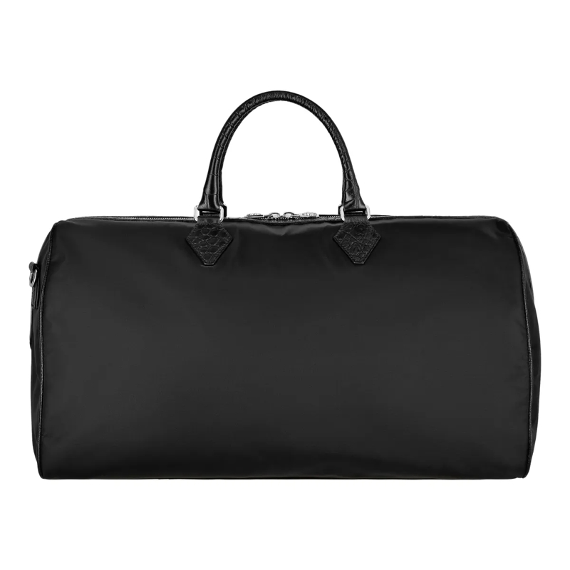 BILLIONAIRE Weekender Große Reisetasche Crocco Geprägt schwarz(Image 2)