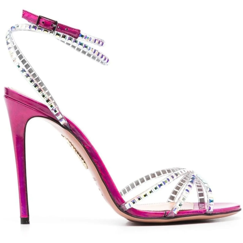 Aquazzura Sandalen Sandals Fuchsia rose