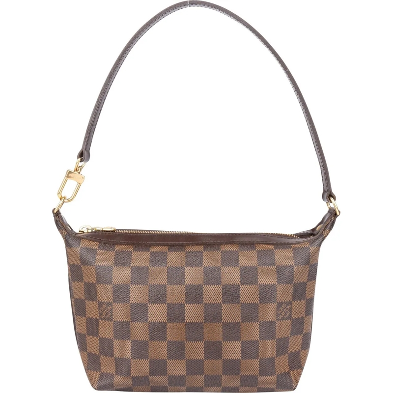 Louis Vuitton Schultertasche Louis Vuitton Damier Ebene Illovo Shoulder Bag braun