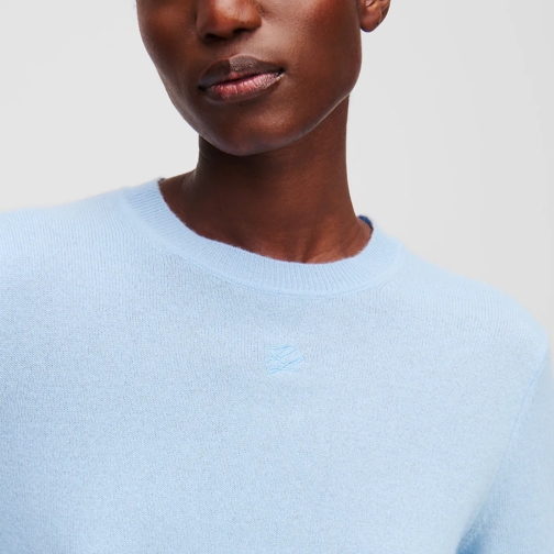 Karl Lagerfeld  KASCHMIR-PULLOVER blau (Image 6)