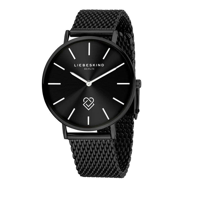 Liebeskind Berlin Quarzuhr Edelstahl Keep Loving schwarz(Image 5)