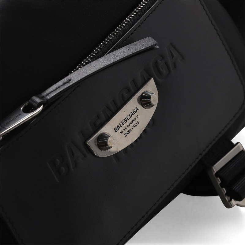 Balenciaga Tas Umhängetasche mit Metalldetails schwarz(Image 5)